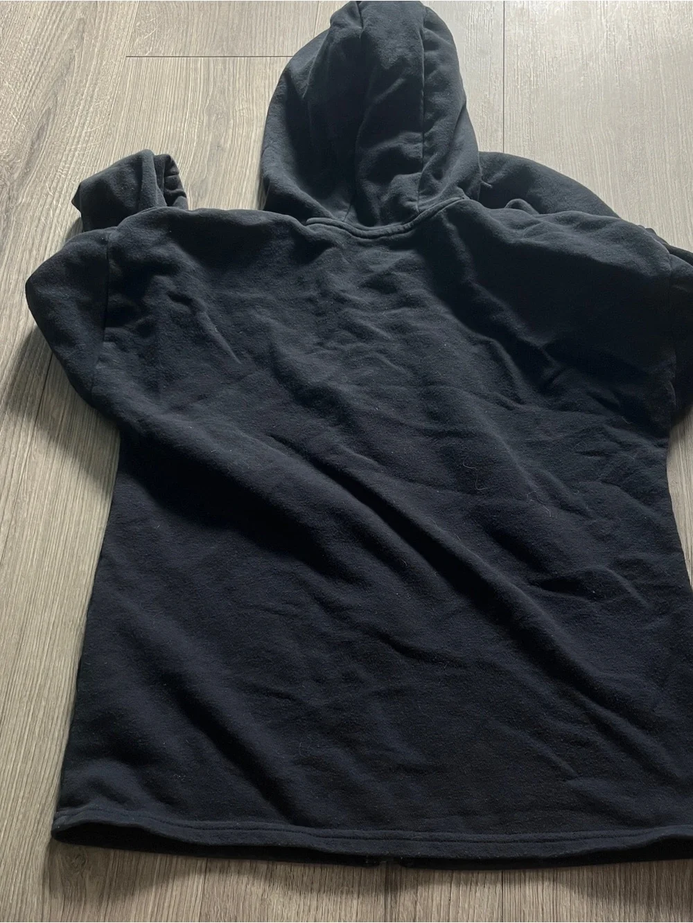 Under Armour Kids Black Full-Zip Hoodie Sweatshirt Size Medium 10/12
